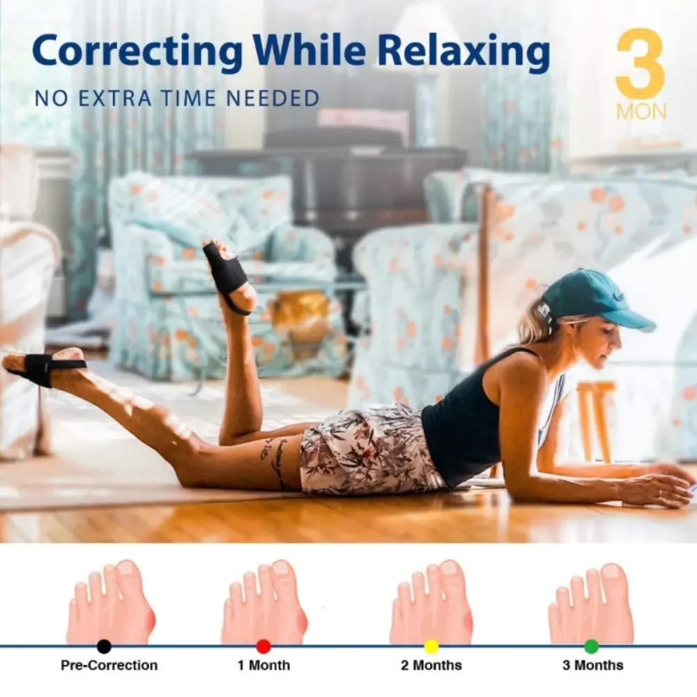 1 Pair of Orthopedic Bunion Correctors - 1 for Left Foot 1 for Right Foot - Picture 3 of 5